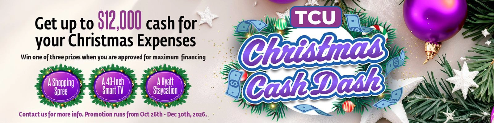 TCUs Christmas Cash Dash